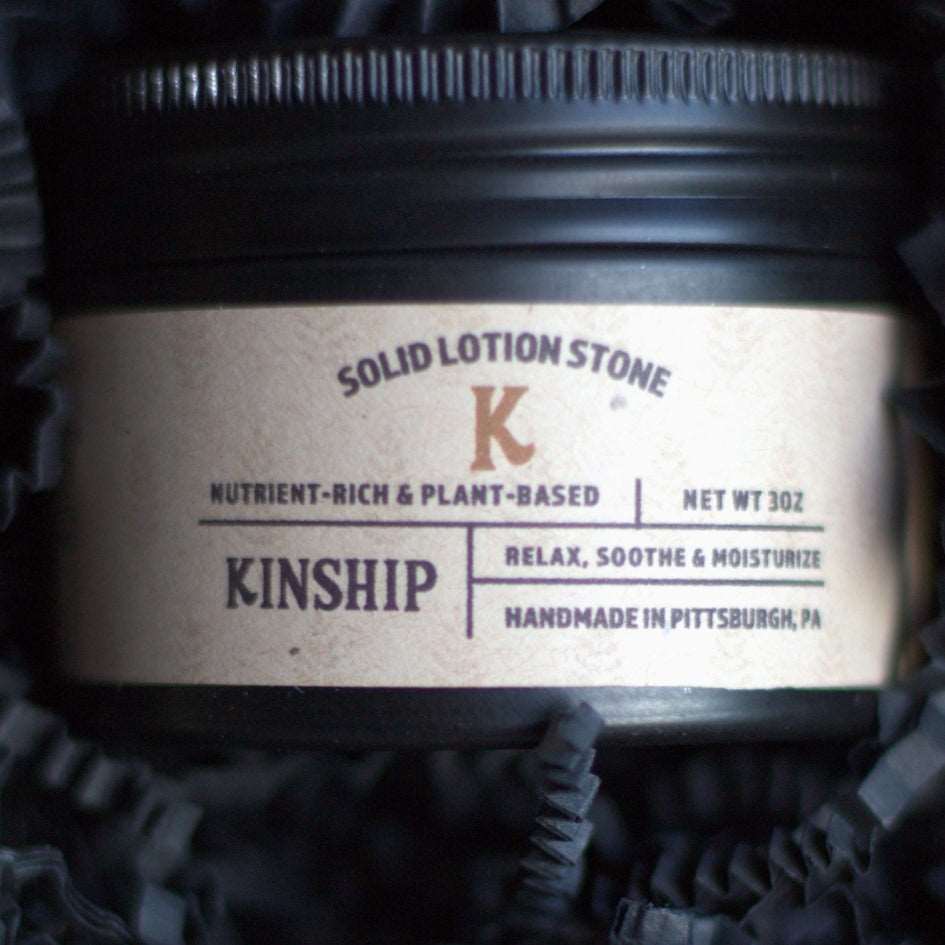 Essential Oil-infused Nourishing Solid Lotion Stone - KINSHIP GIFT - Box Builder Item - KINSHIP GIFT - bath & body, beauty, Bride, housewarming, kinship gift, LDT:GW:RESTRICT, Men, Sympathy, Wellness - Pittsburgh - gift - boxes - gift - baskets - corporate - gifts - holiday - gifts