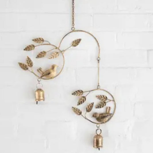 Birds Wind Chime-Box Builder Item-10,000 Villages-KINSHIP GIFT