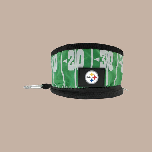 Pittsburgh Steelers Collapsible Pet Bowl