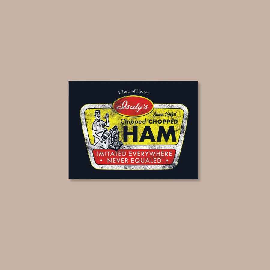 Isaly's Retro Chipped Chopped Ham Magnet