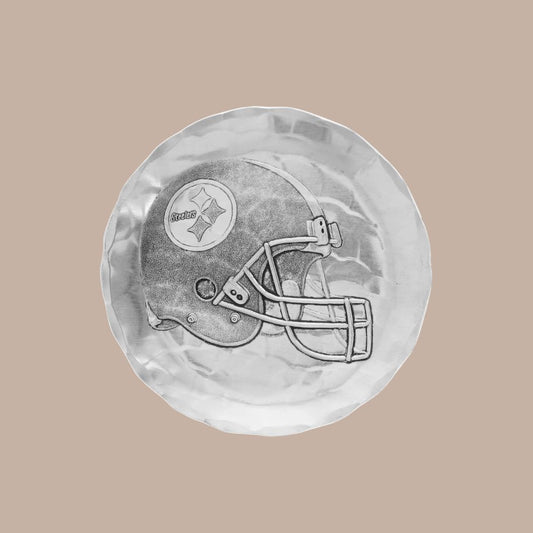 Pittsburgh Steelers Helmet Metal Coaster