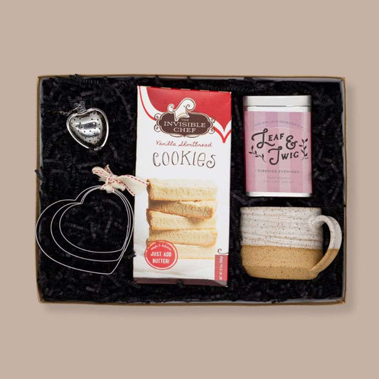 Cozy Tea and Cookies Gift Box - KINSHIP GIFT - Engagement Gift Box - KINSHIP GIFT - Warm & cozy - Pittsburgh - gift - boxes - gift - baskets