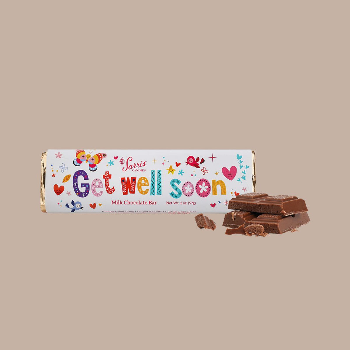 Get Well Soon Chocolate Bar
