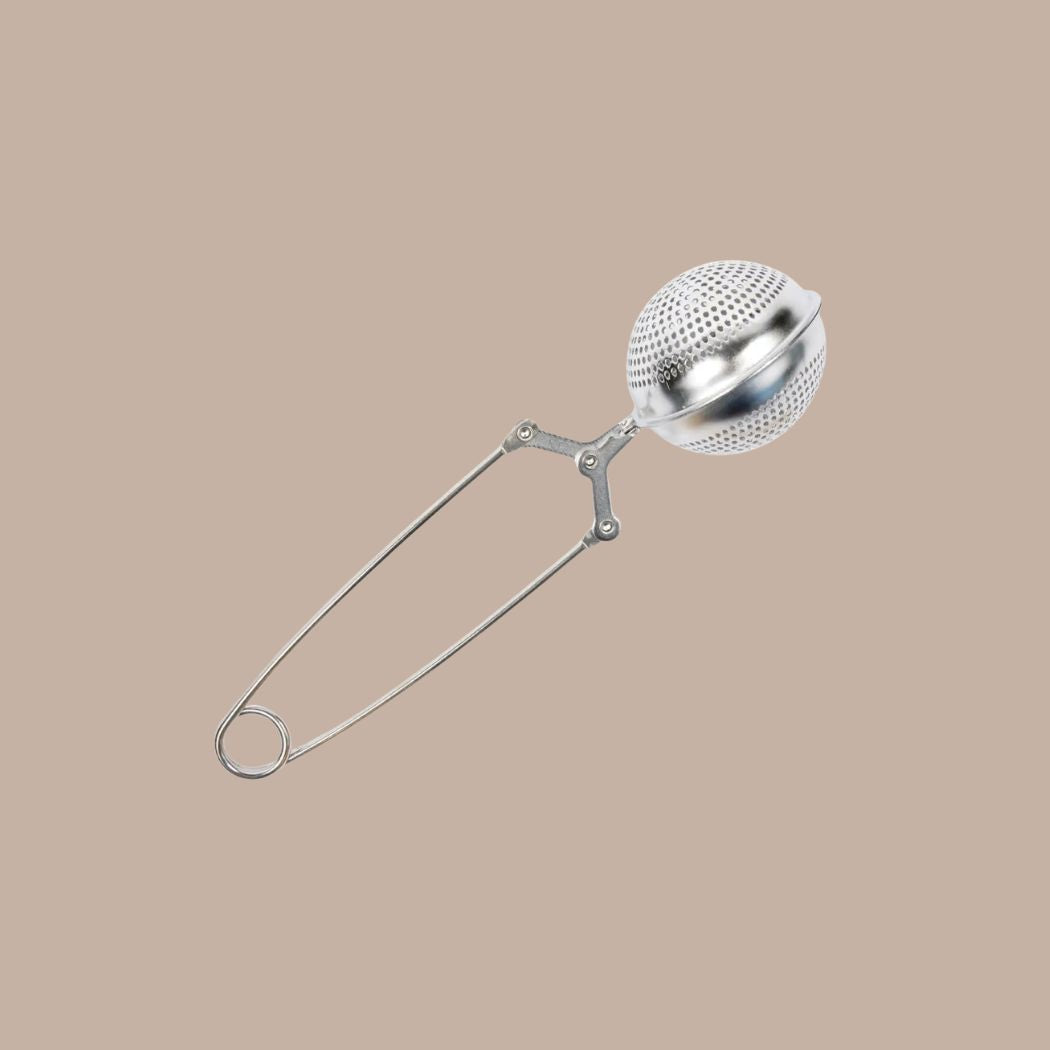 Silver Stainless Steel Tea Strainer Tool