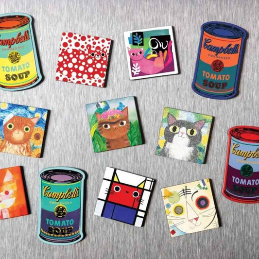 Andy Warhol Soup Can Magnets
