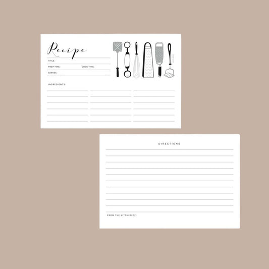 Baking Recipe Cards - KINSHIP GIFT