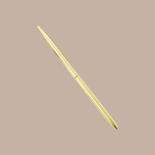 Simple Gold Bullet Pen