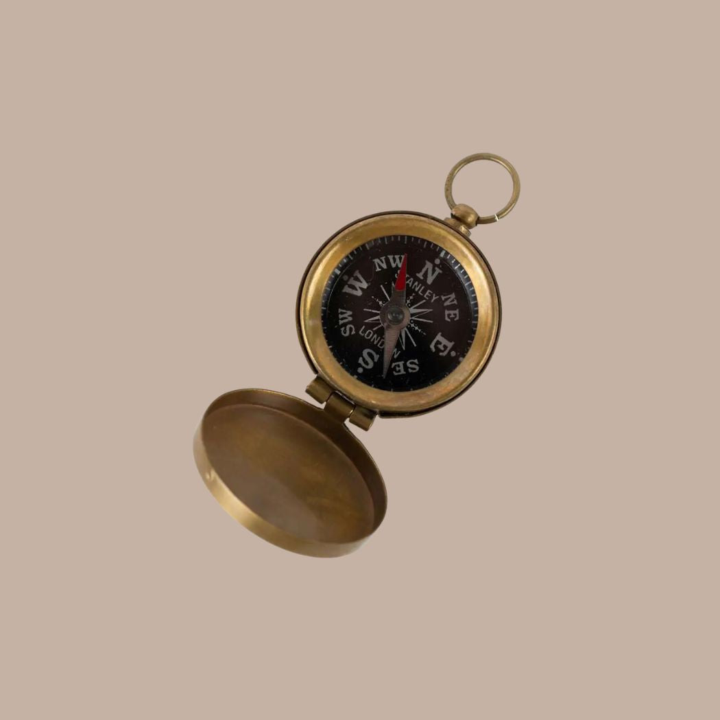 Brass Pocket Compass - KINSHIP GIFT