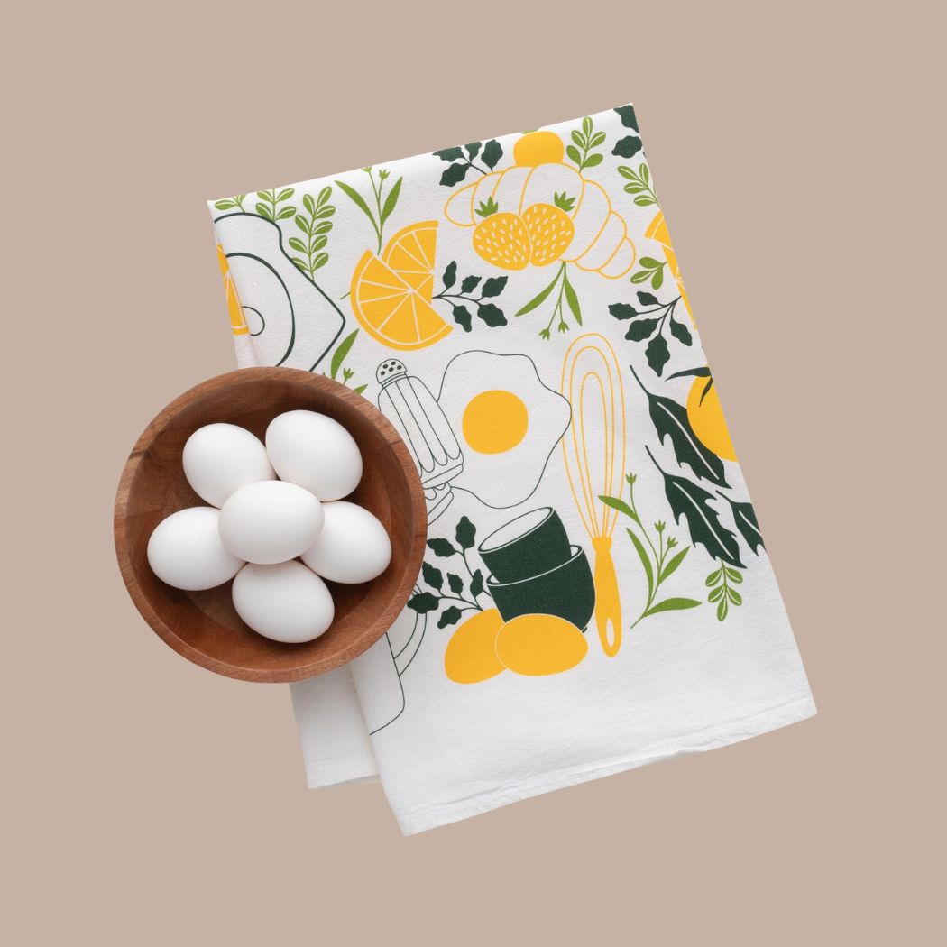Breakfast Diner Tea Towel - KINSHIP GIFT