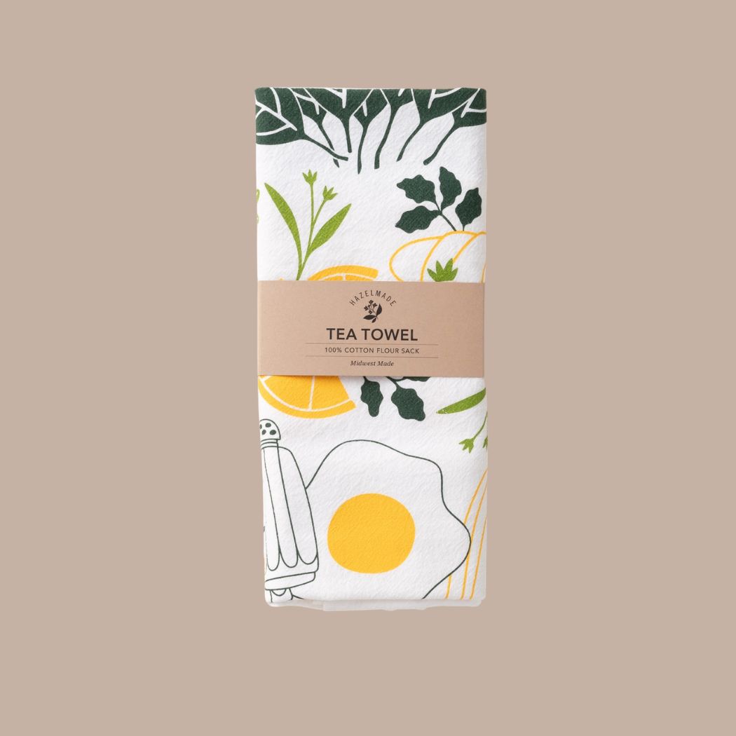 Breakfast Diner Tea Towel - KINSHIP GIFT
