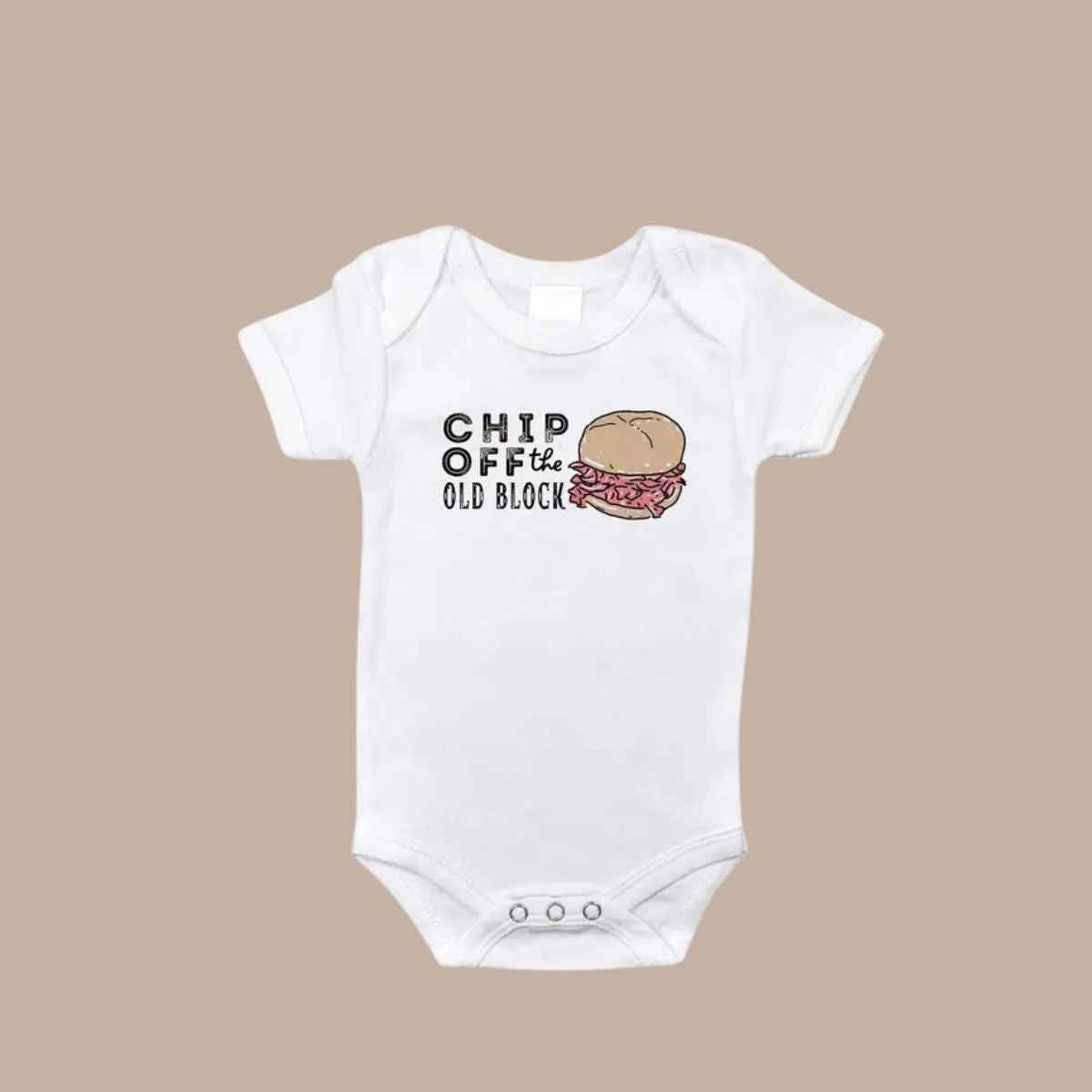 Chipped Ham Pittsburgh Baby Onesie