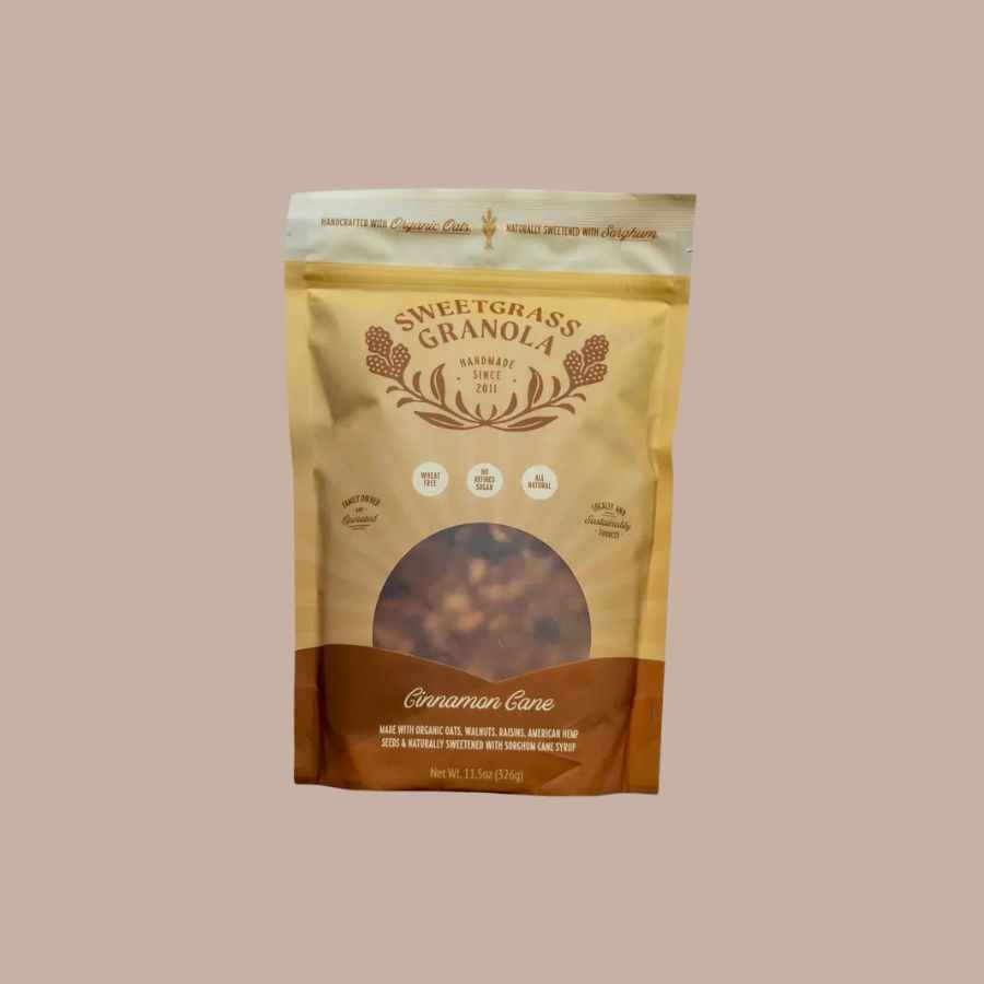 Cinnamon Cane Sweetgrass Granola