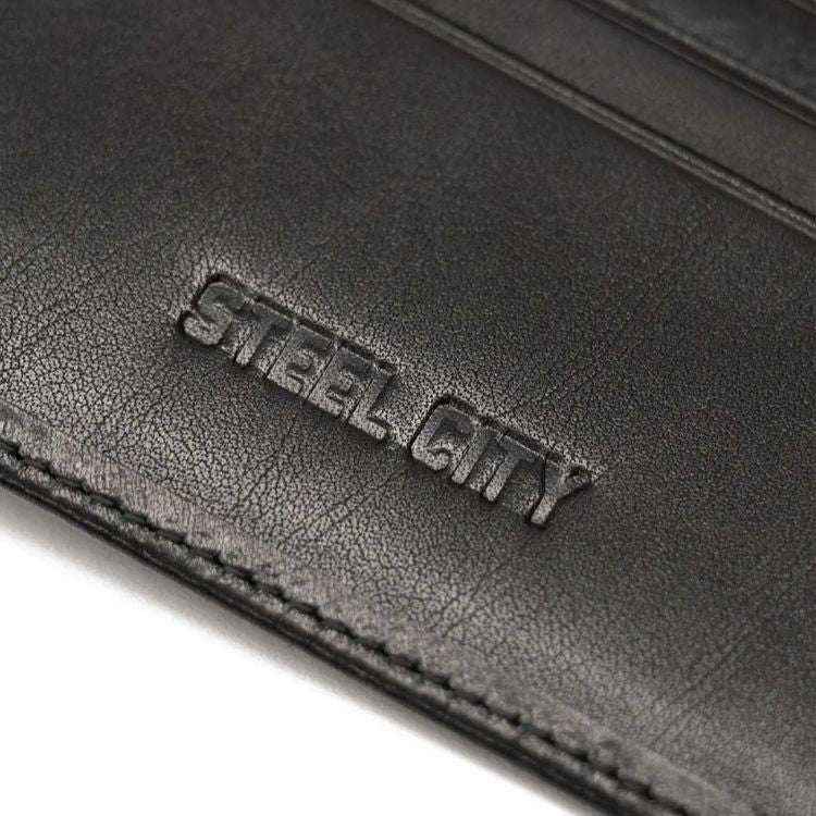 Cowhide Leather Steel City Wallet