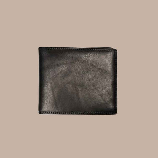 Cowhide Leather Steel City Wallet