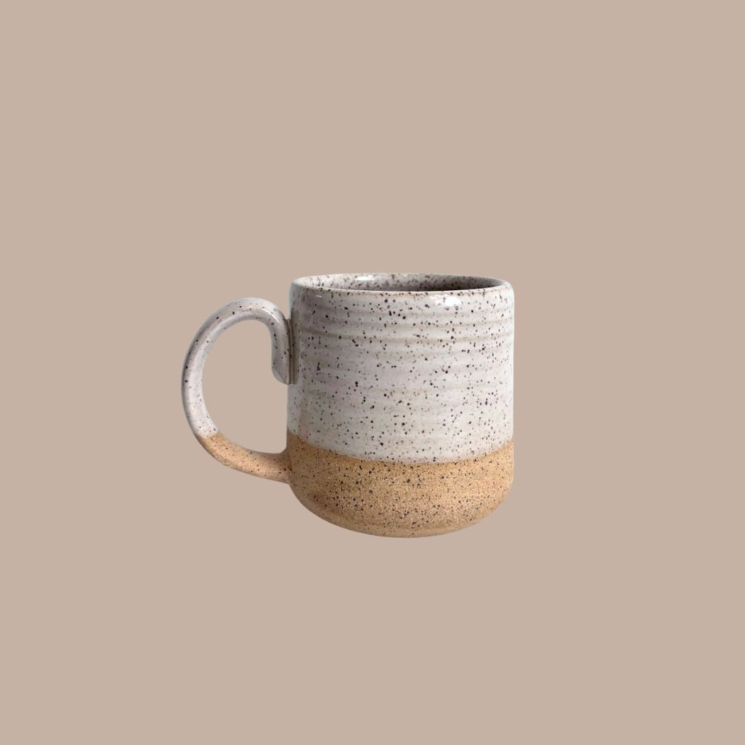 Everyday Mug - White Speckled - KINSHIP GIFT