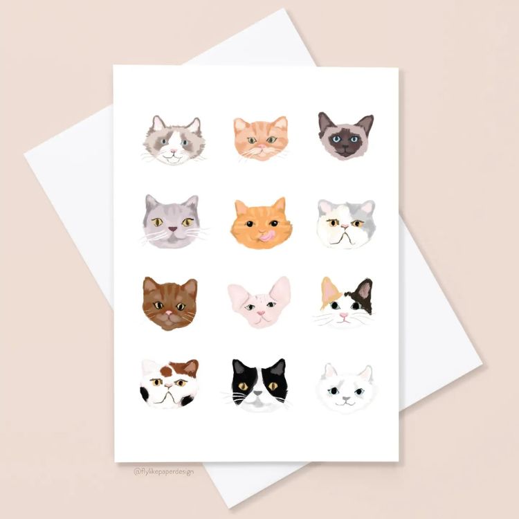 Fly Like Paper Design Greeting Cards