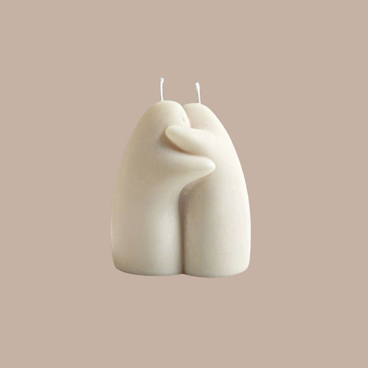 Ghost Wicksburgh Candles-Molded Shape Candle-Wicksburgh-Hugging Ghosts-KINSHIP GIFT