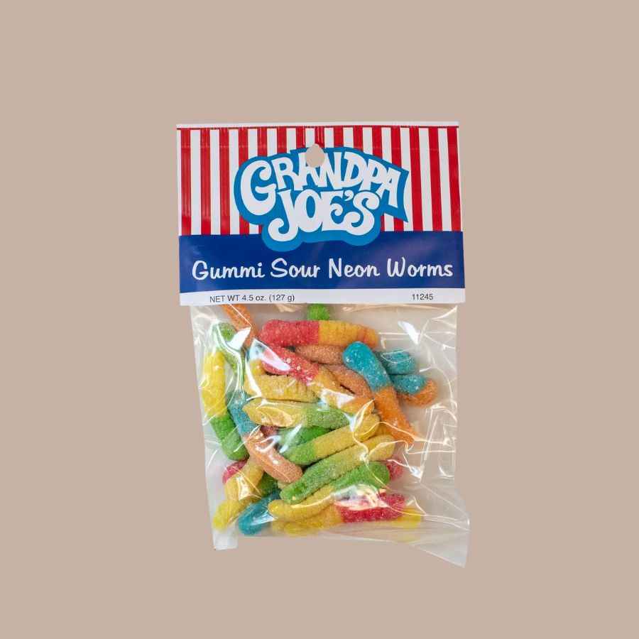 Grandpa Joe's Candy Peg Bags (Gummies)-Candy-Grandpa Joes-Peach Rings-KINSHIP GIFT