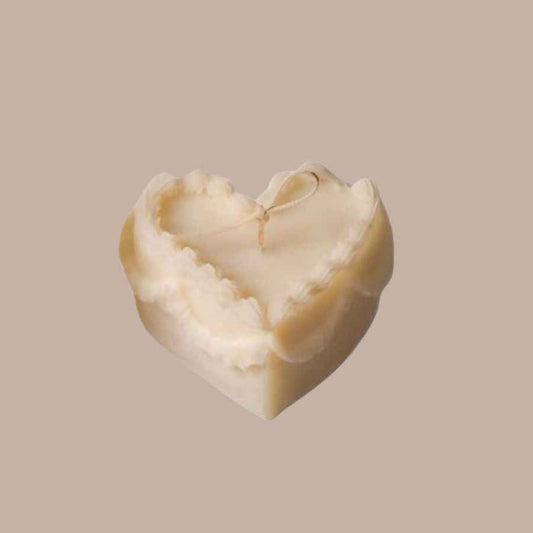 Heart Cake Candle
