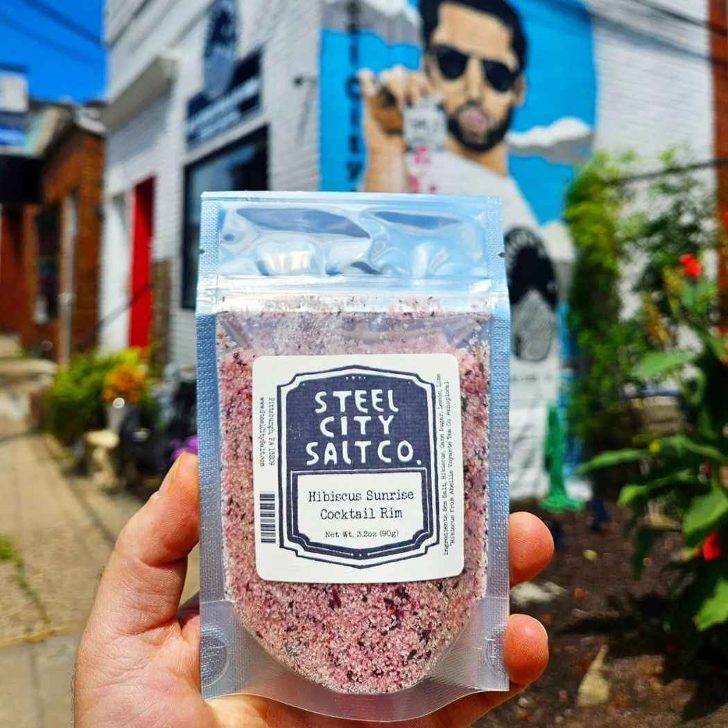 Hibiscus Sunrise Cocktail Rim (Pinch Jar)