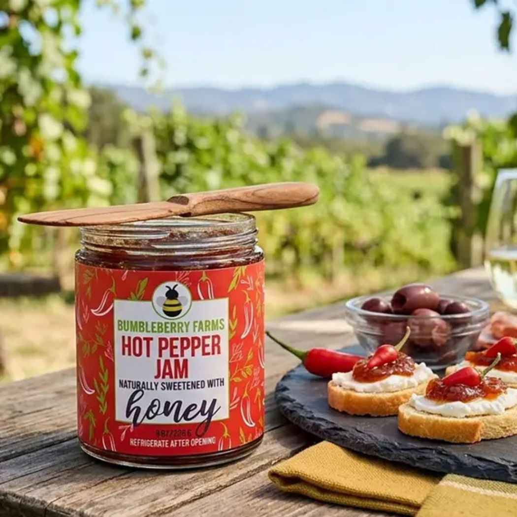 Hot Pepper Jam (With Honey)