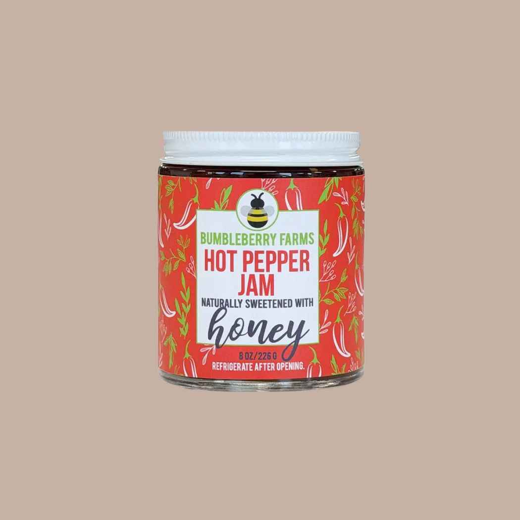 Hot Pepper Jam (With Honey)