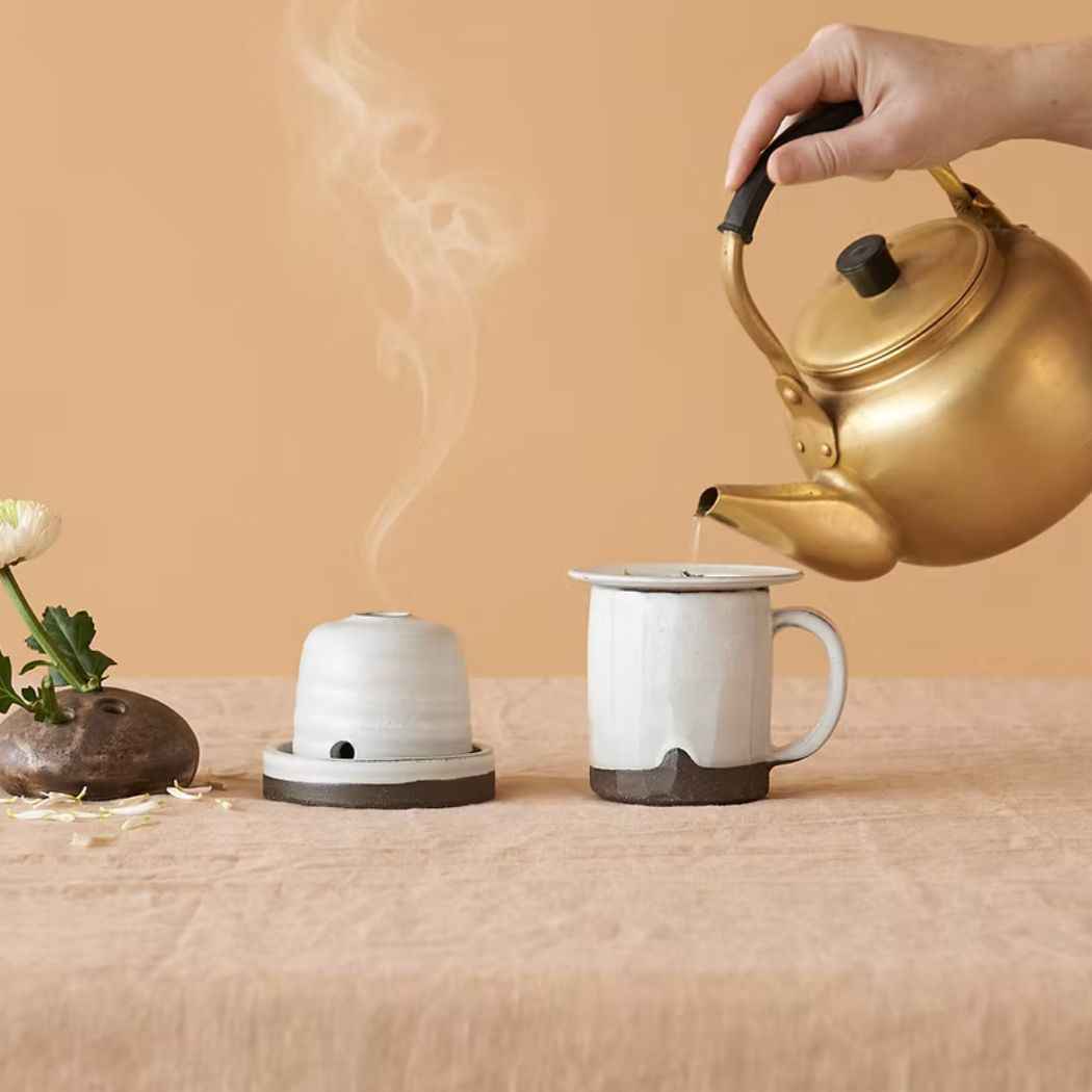 Incense Cone Burner - Handmade Pottery