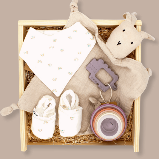 Deluxe New Baby Gift Box KINSHIP GIFT Expecting/New Baby Gift Box 