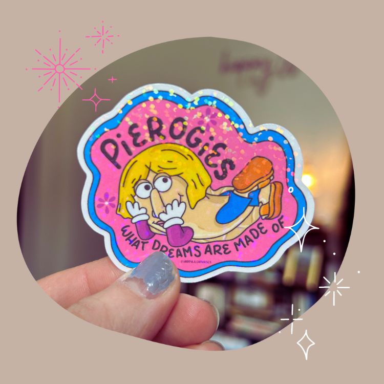 Lizzie Mcguire Pierogi Sticker