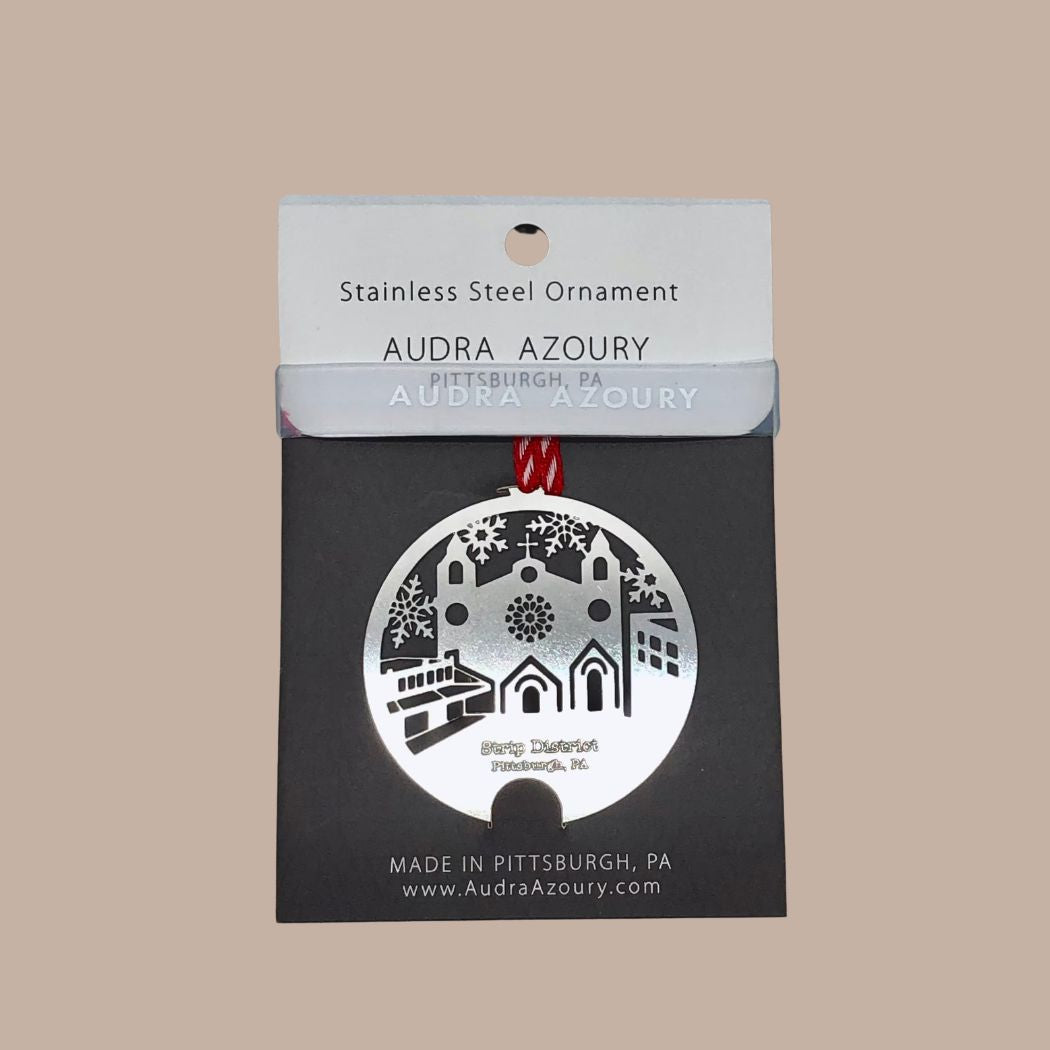 Audra Azoury Pittsburgh Ornaments