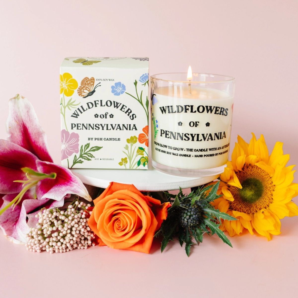 Wildflowers of PA Candle