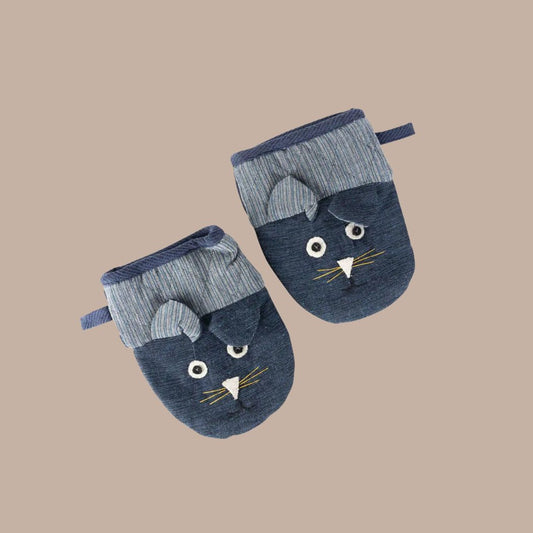 Kitty Oven Mitts (Set) - KINSHIP GIFT