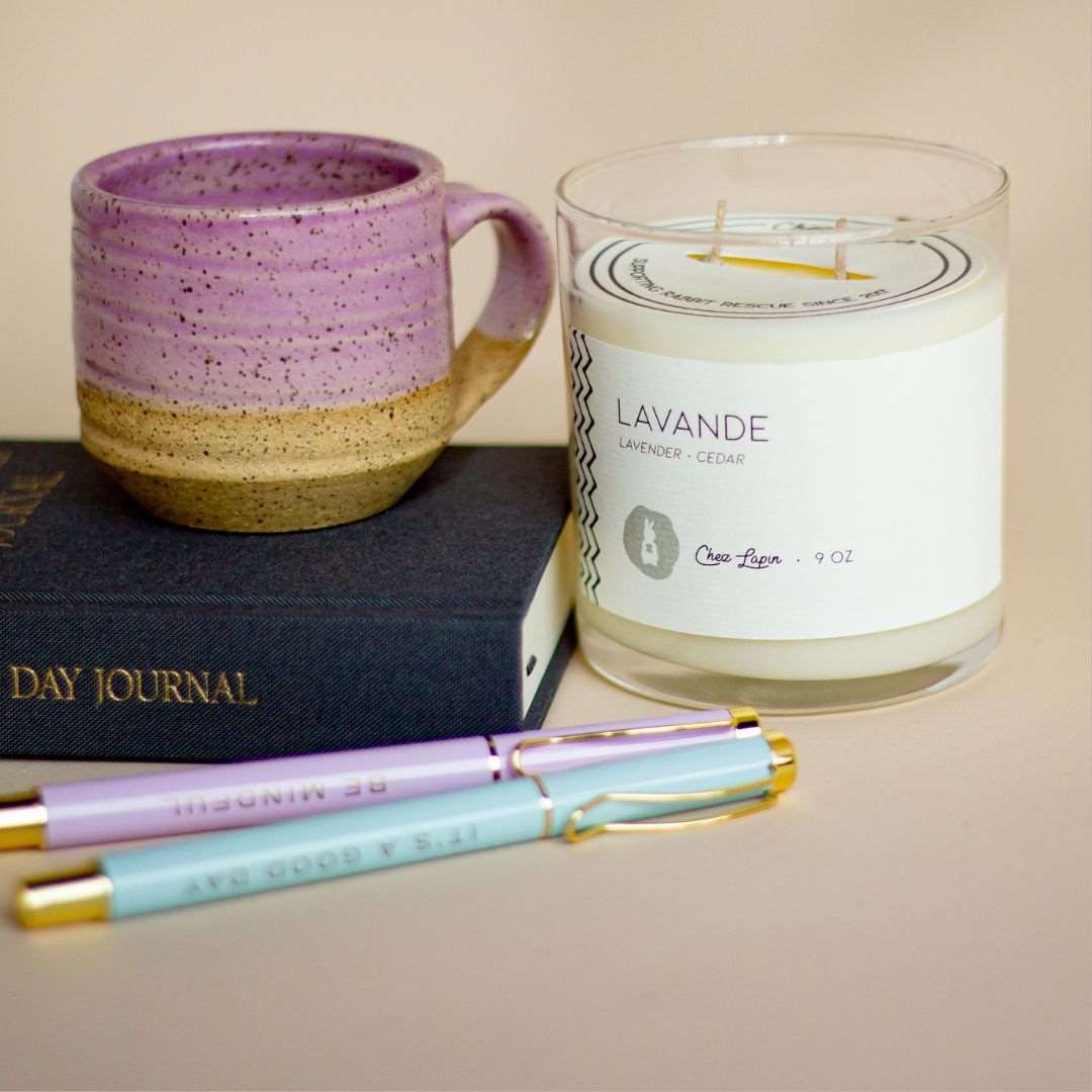 Lavender Double Shot Espresso Mug