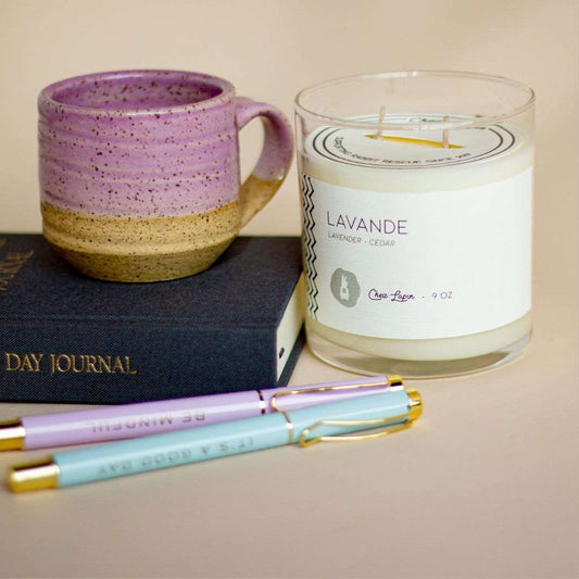 Lavender Double Shot Espresso Mug
