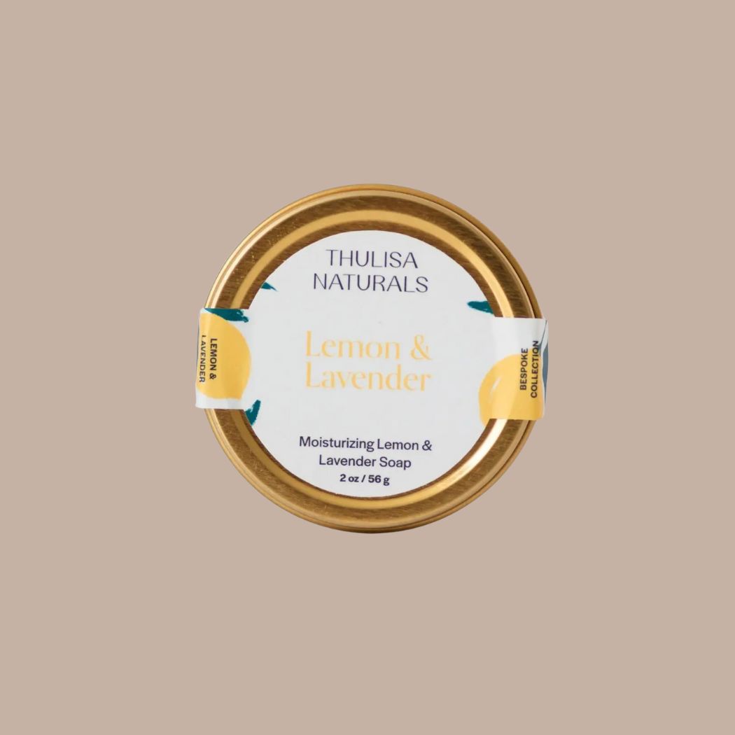 Lemon Lavender Shea Butter Hand and Body Travel Soap