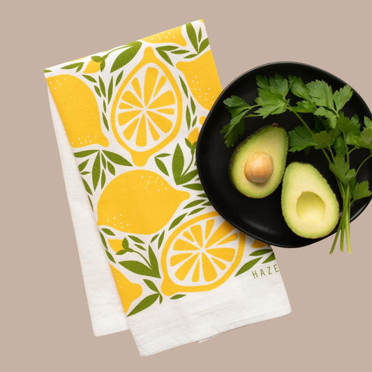Lemon Tea Towel - KINSHIP GIFT