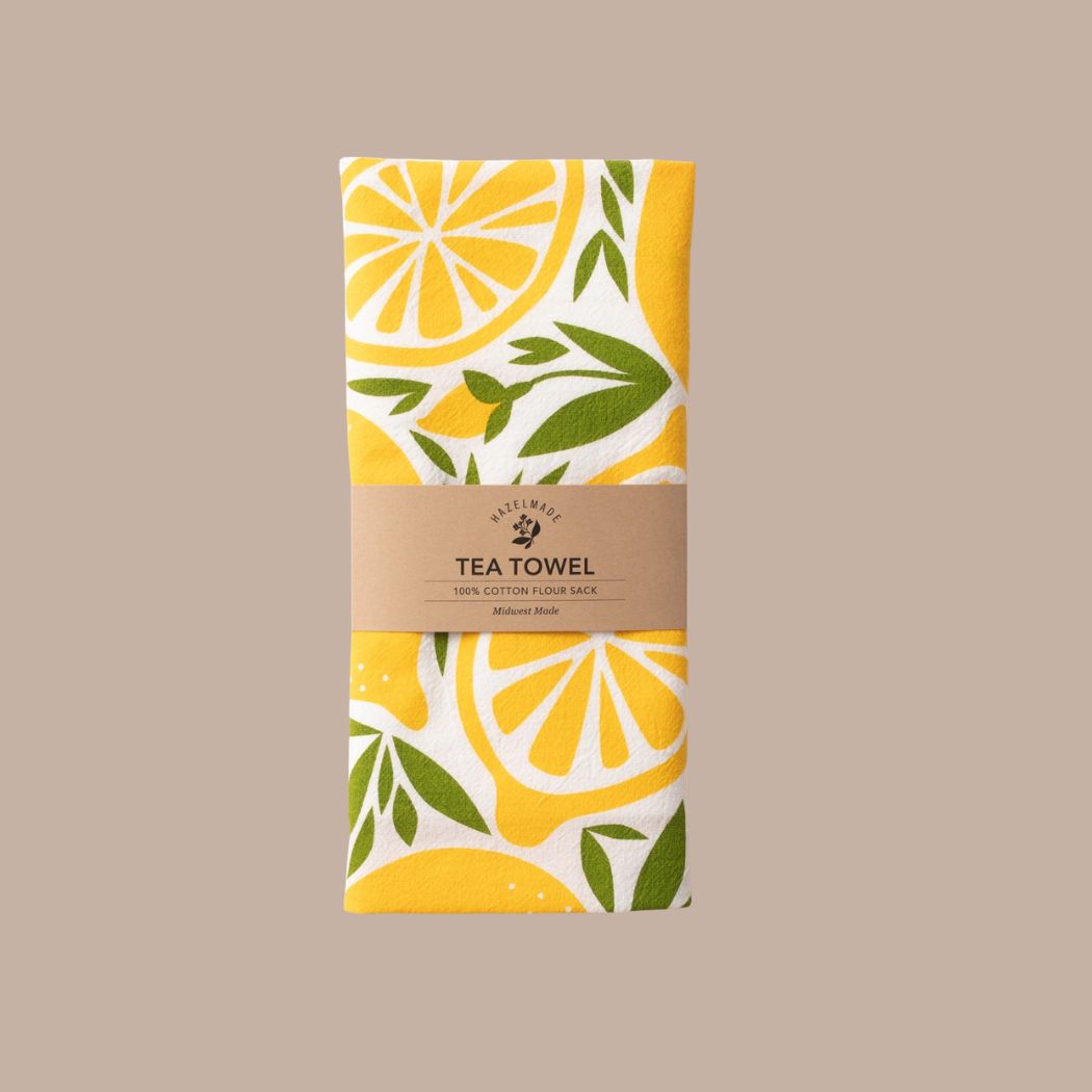 Lemon Tea Towel - KINSHIP GIFT