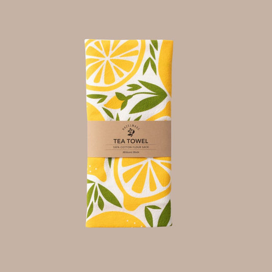 Lemon Tea Towel - KINSHIP GIFT