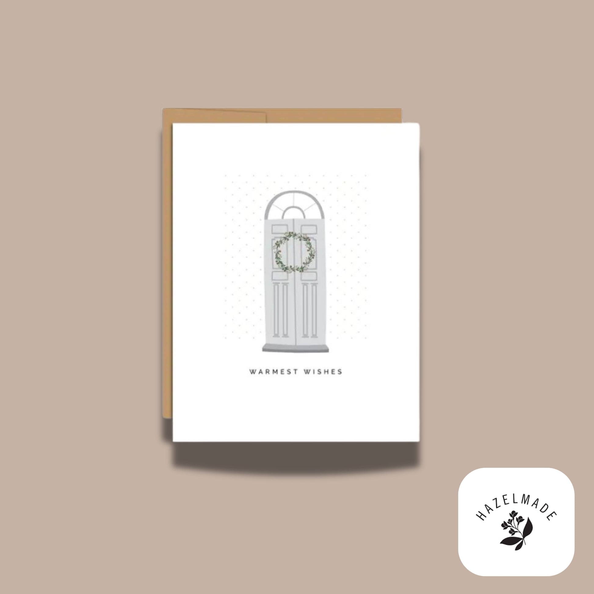 Hazelmade Greeting Cards-Greeting Card-Hazelmade-Warmest Wishes-KINSHIP GIFT