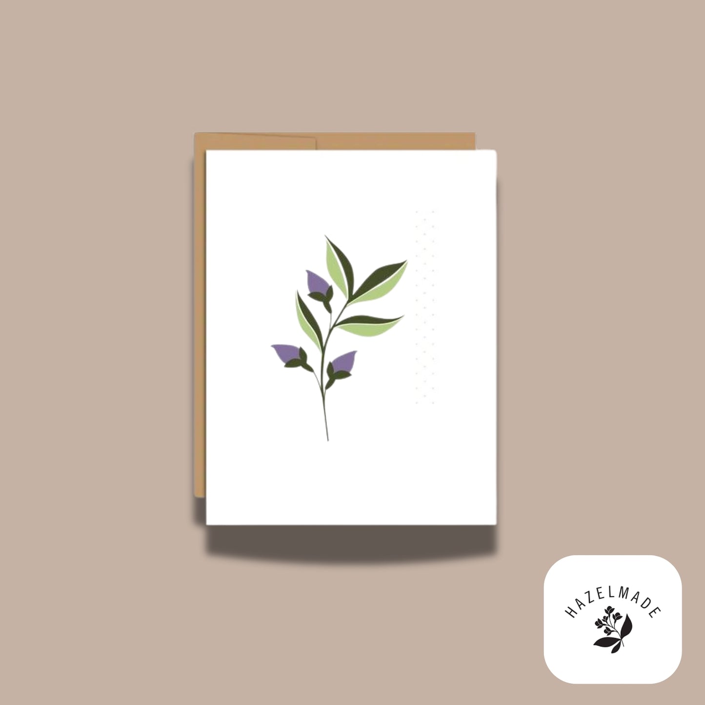 Local Greeting Card Options (Included with curated gift boxes)-Local Greeting Cards-Meshwork Press/Sapling Press/Hazelmade/Triple Threat Press/CommonWealth Press-Commonwealth Press, hazelmade, Kinship Corporate Gifting, LDT:GW:RESTRICT, local greeting cards, locally made, Meshwork Press, Pittsburgh greeting cards, Sapling Press, small business, Triple Threat Press-Ivy Sprig (no text) (Hazelmade)-KINSHIP GIFT