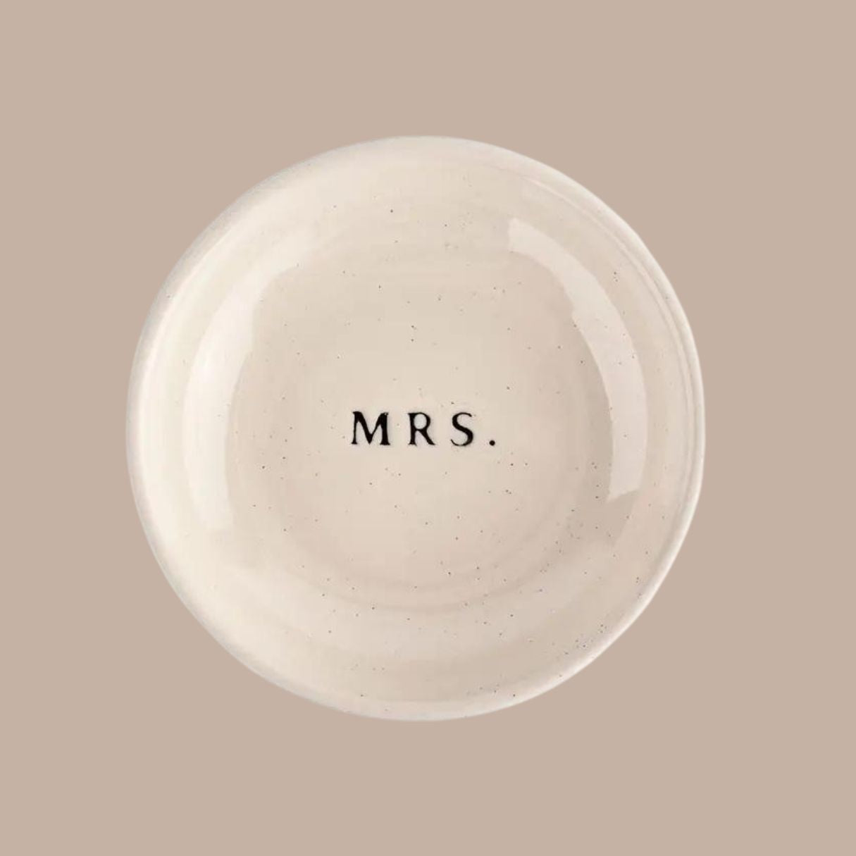 MRS Ring Dish - Elegant Jewelry Storage for Newlyweds-Box Builder Item-Sweet Water Decor-KINSHIP GIFT