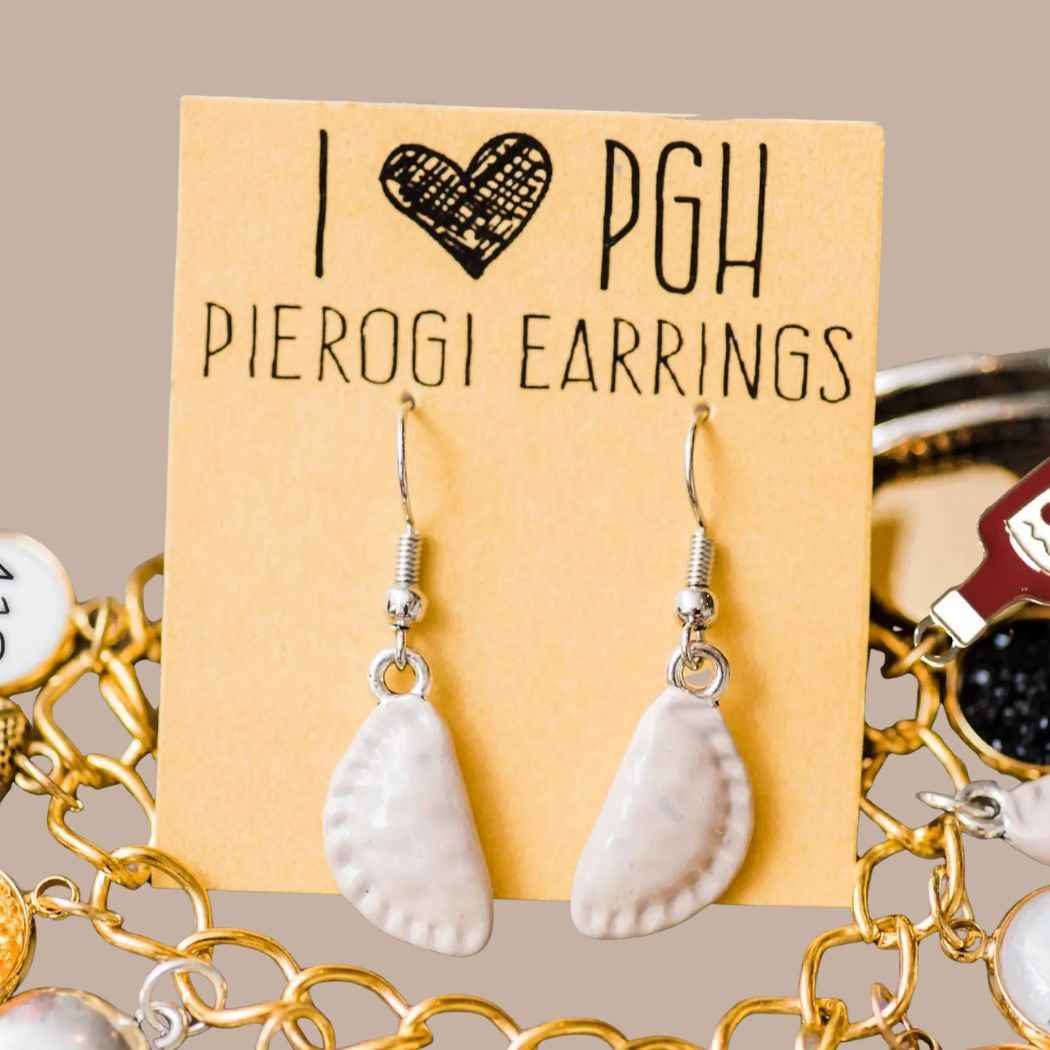 Mini Pierogi Earrings (Surgical Steel)