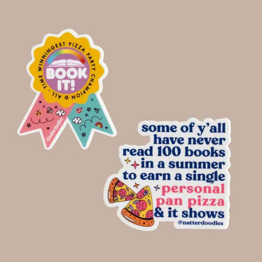 NatterDoodle Book It Stickers