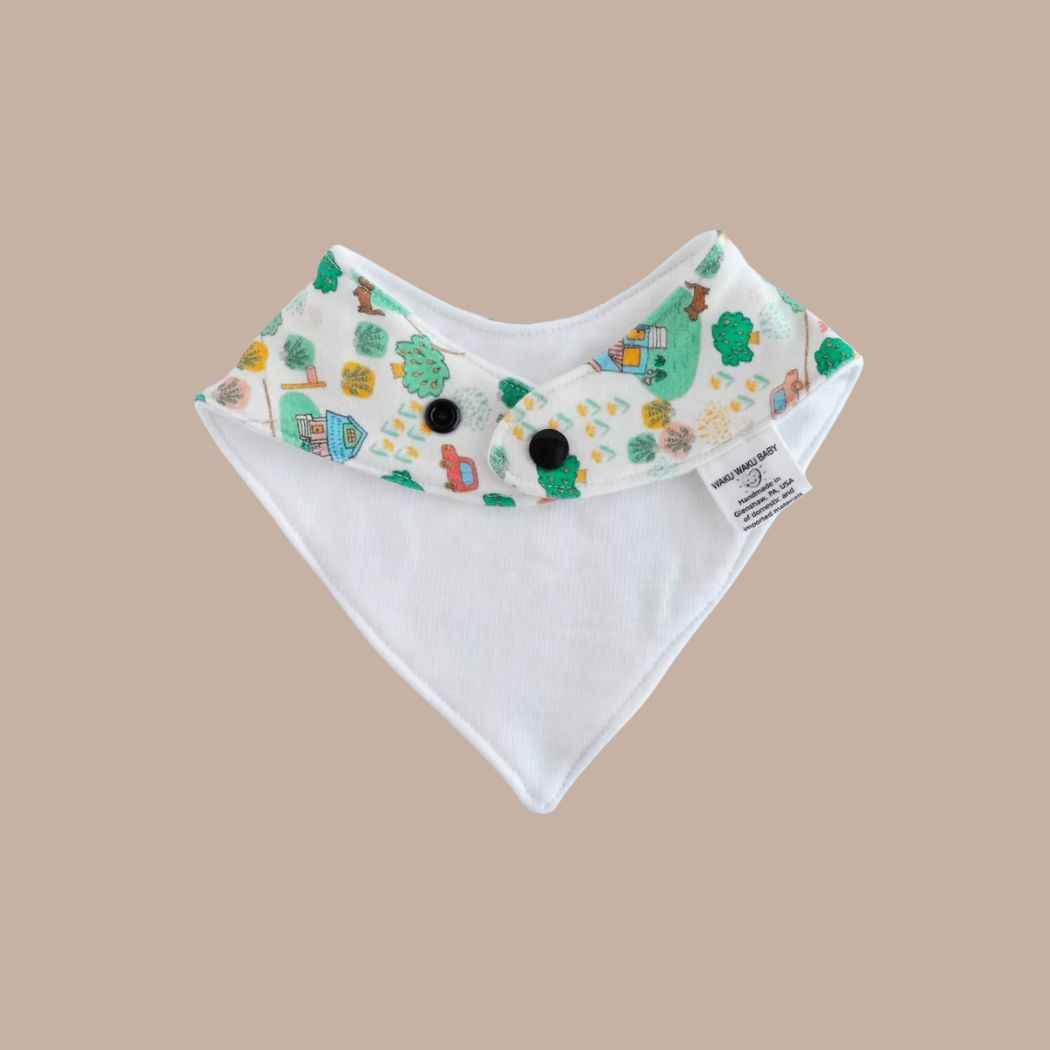 Neighborhood Walk Baby Bib