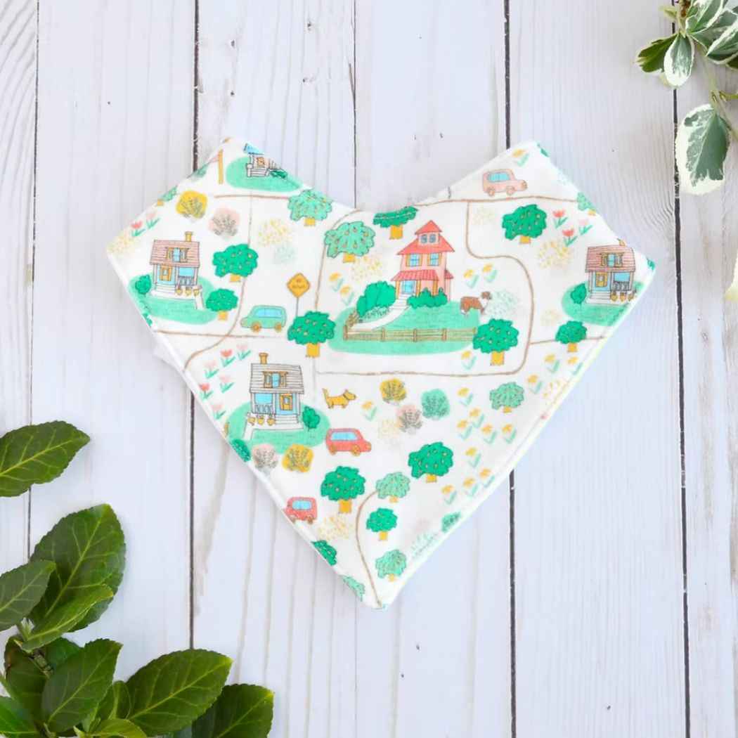 Neighborhood Walk Baby Bib