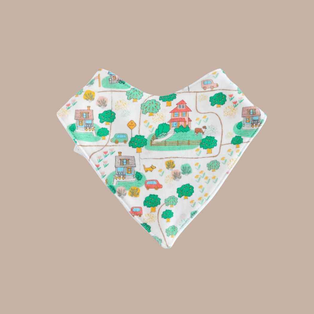 Neighborhood Walk Baby Bib