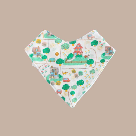 Neighborhood Walk Baby Bib