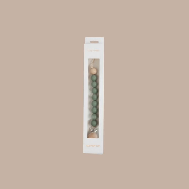 Pacifier Clip Holder-Box Builder Item-Bug + Bean-KINSHIP GIFT