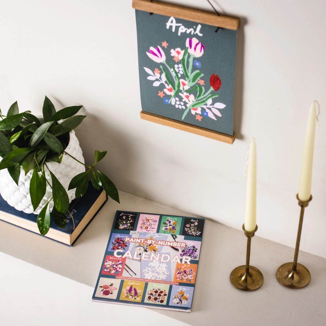 Paint-By-Number Calendar Kit - KINSHIP GIFT