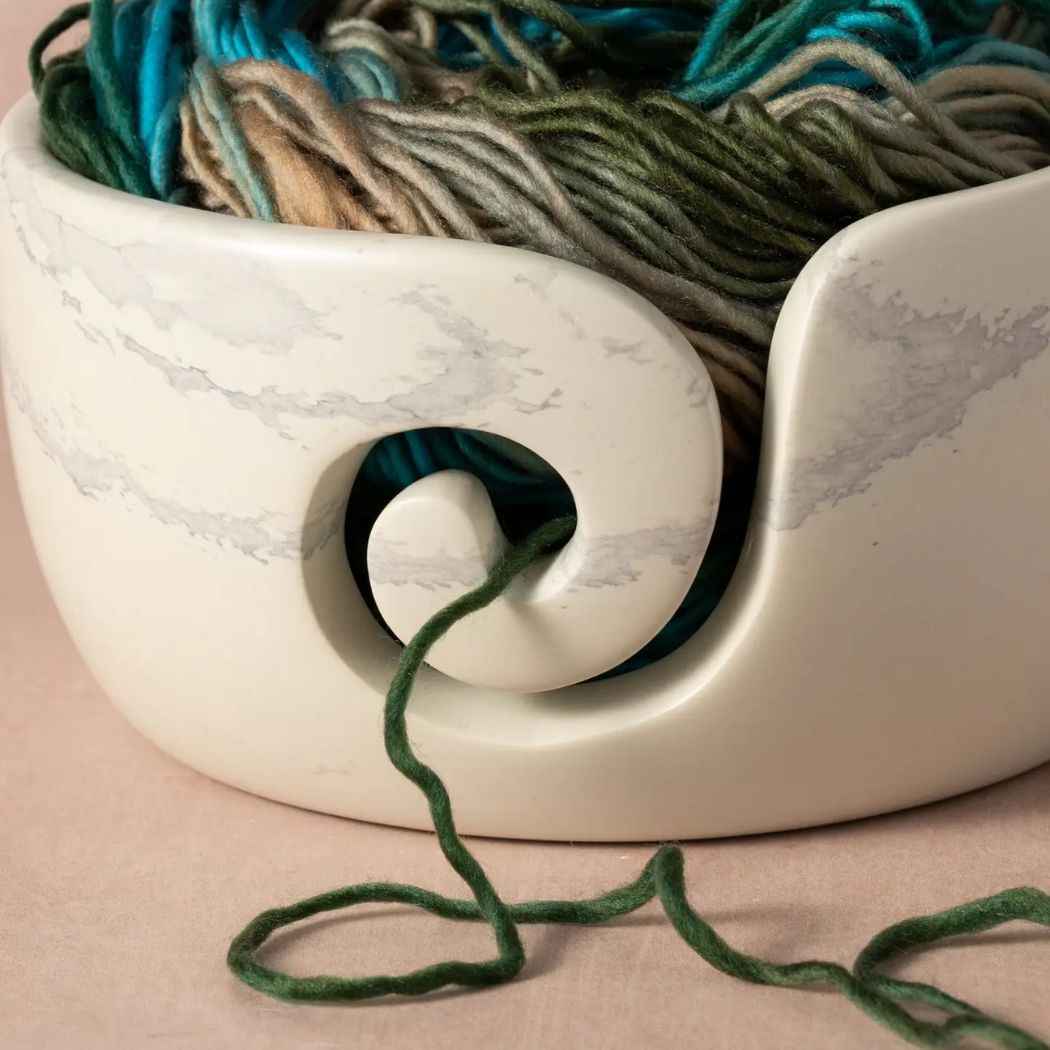 Paka Soapstone Yarn Bowl